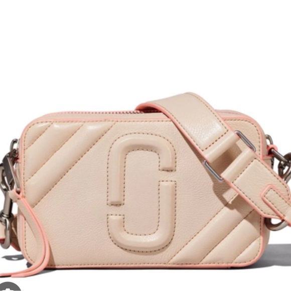 Marc Jacobs Handbags - Marc Jacobs l The Fluoro Edge Moto Shot crossbody bag l Neutral